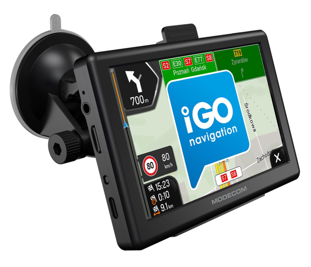 MODECOM FreeWAY CX 5.0 iGO Navigation Truck (Europa roczna aktualiza - 1504277 - zdjęcie 2